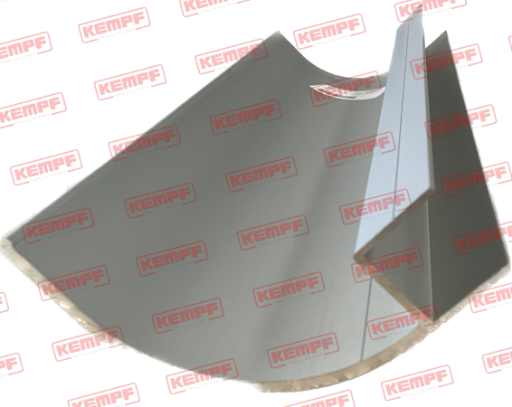 98673 KEMPF Abschlussprofil, I=500, eloxiert